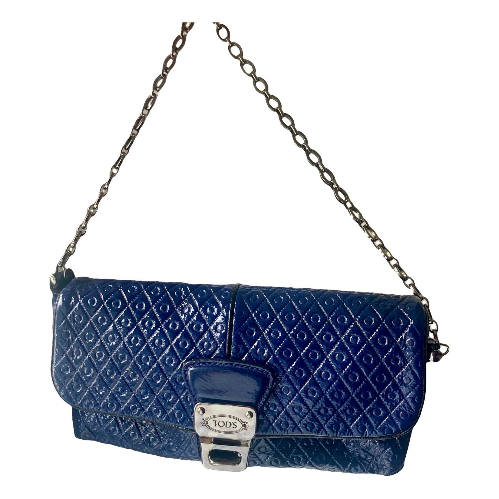 Patent leather handbag