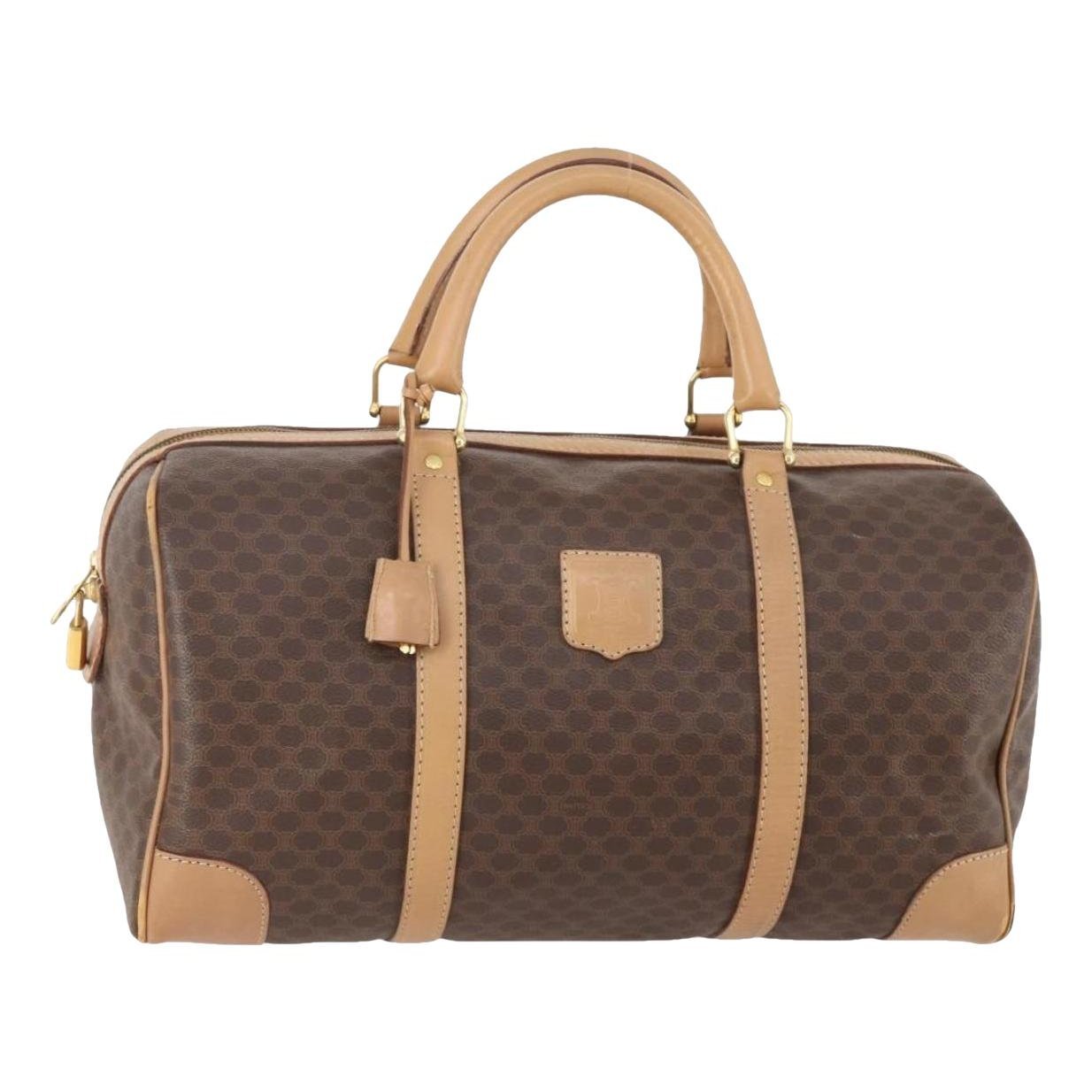 Patent leather travel bag
