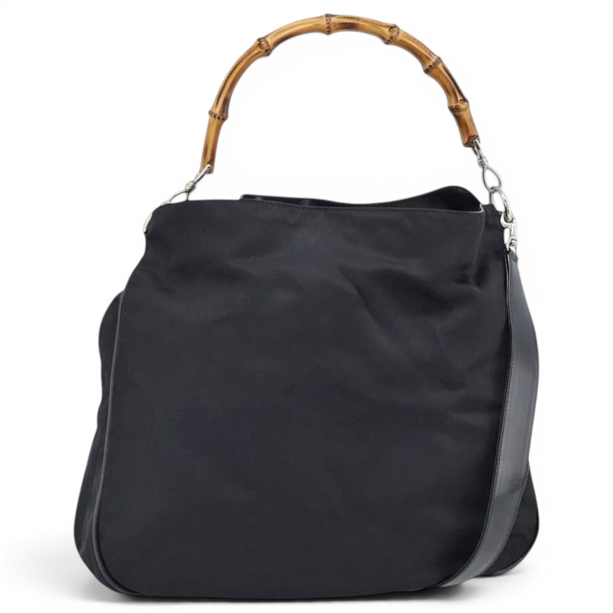 Gucci B leather handbag