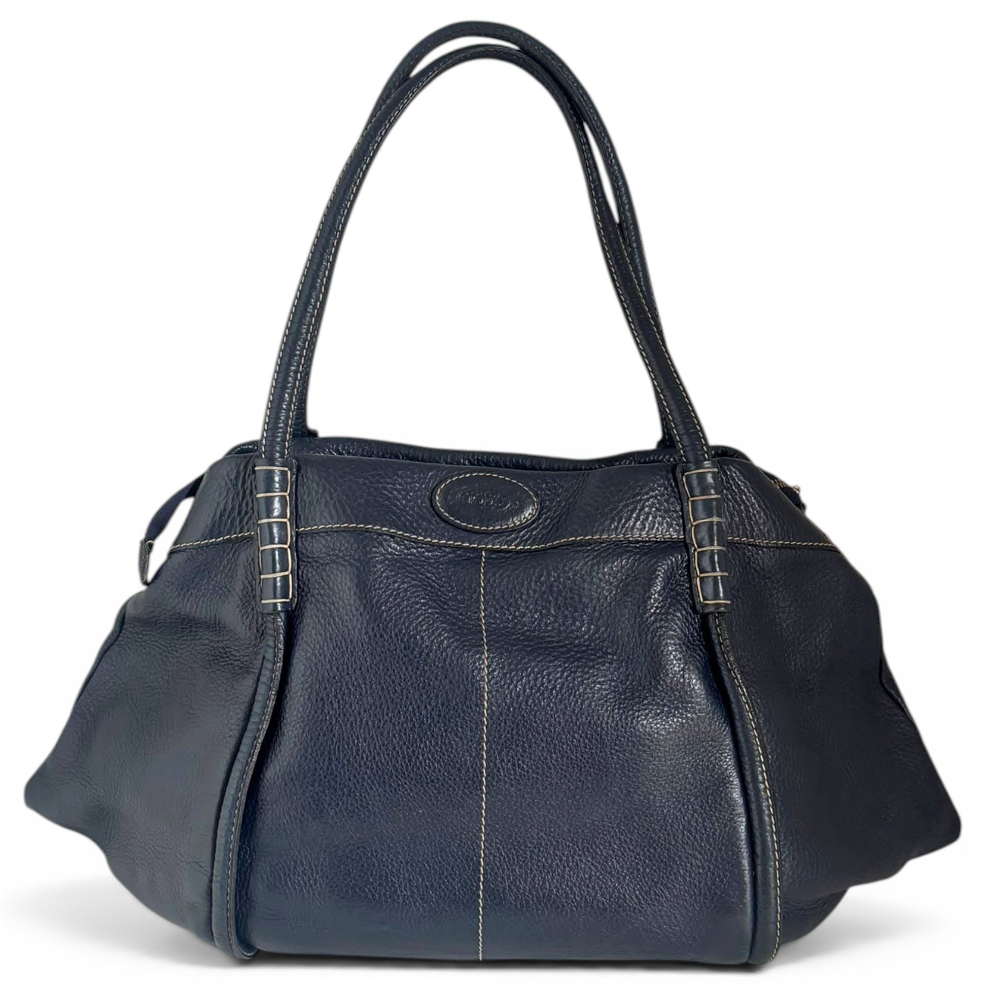Leather tote