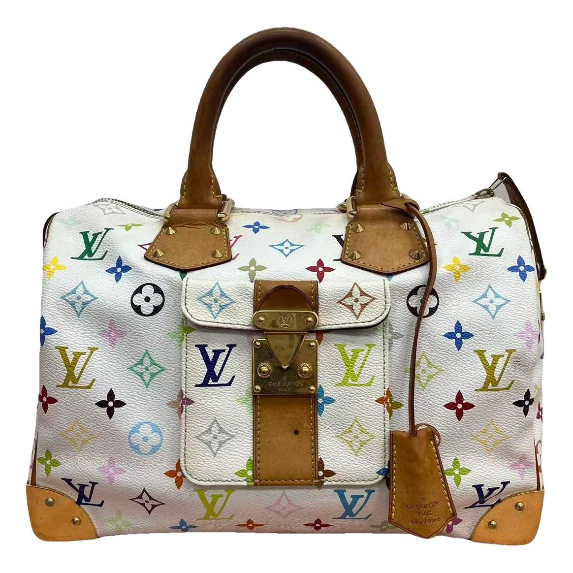 Speedy leather handbag