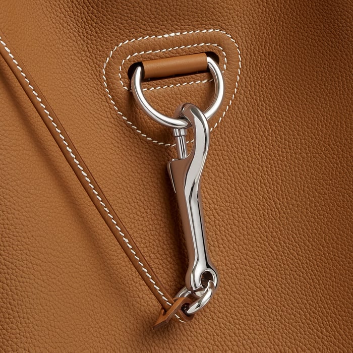 Gold Seau Mousqueton Bag