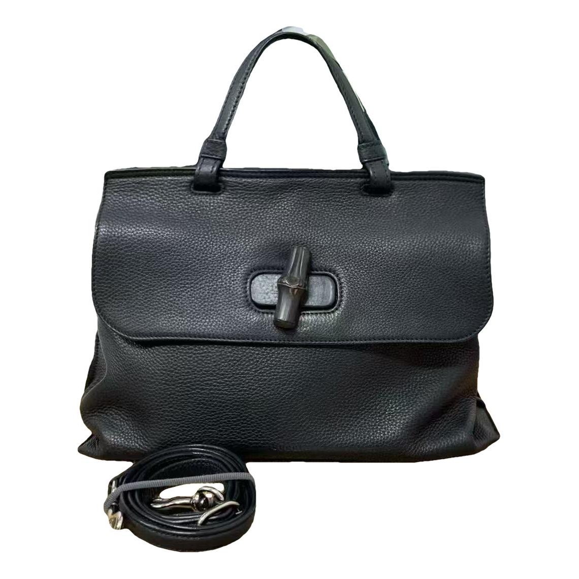 Bamboo Daily Top Handle leather handbag