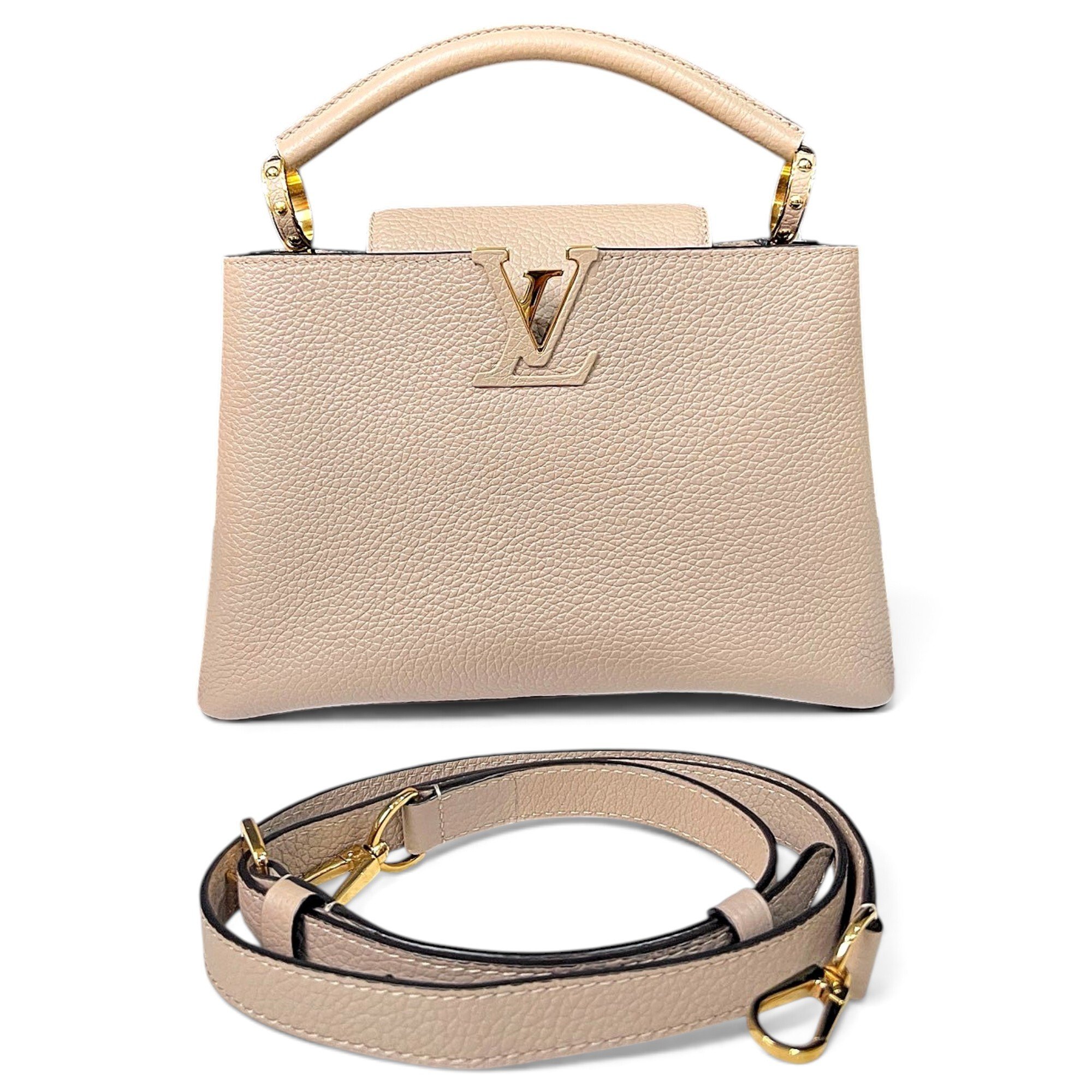 Capucines leather handbag
