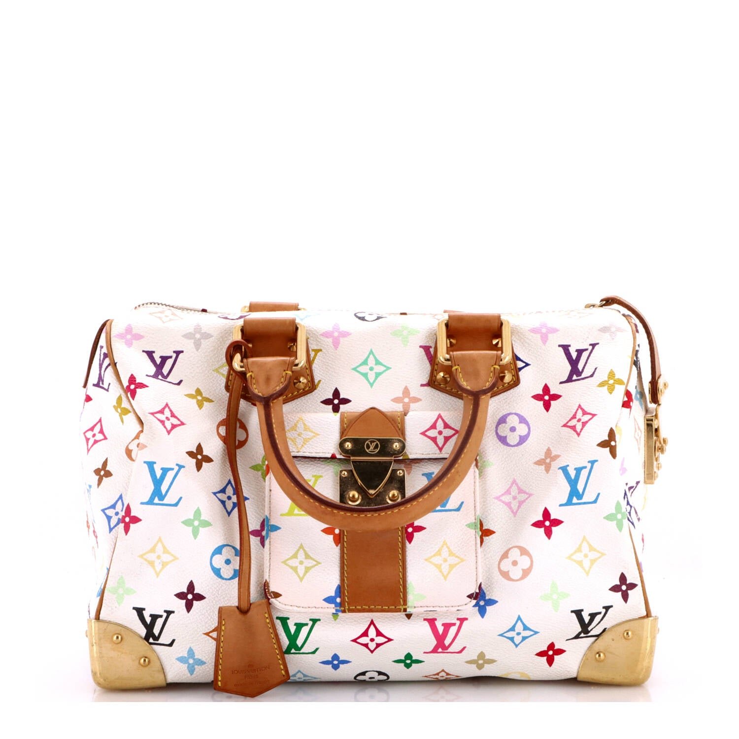 Speedy Handbag Monogram Multicolor 30