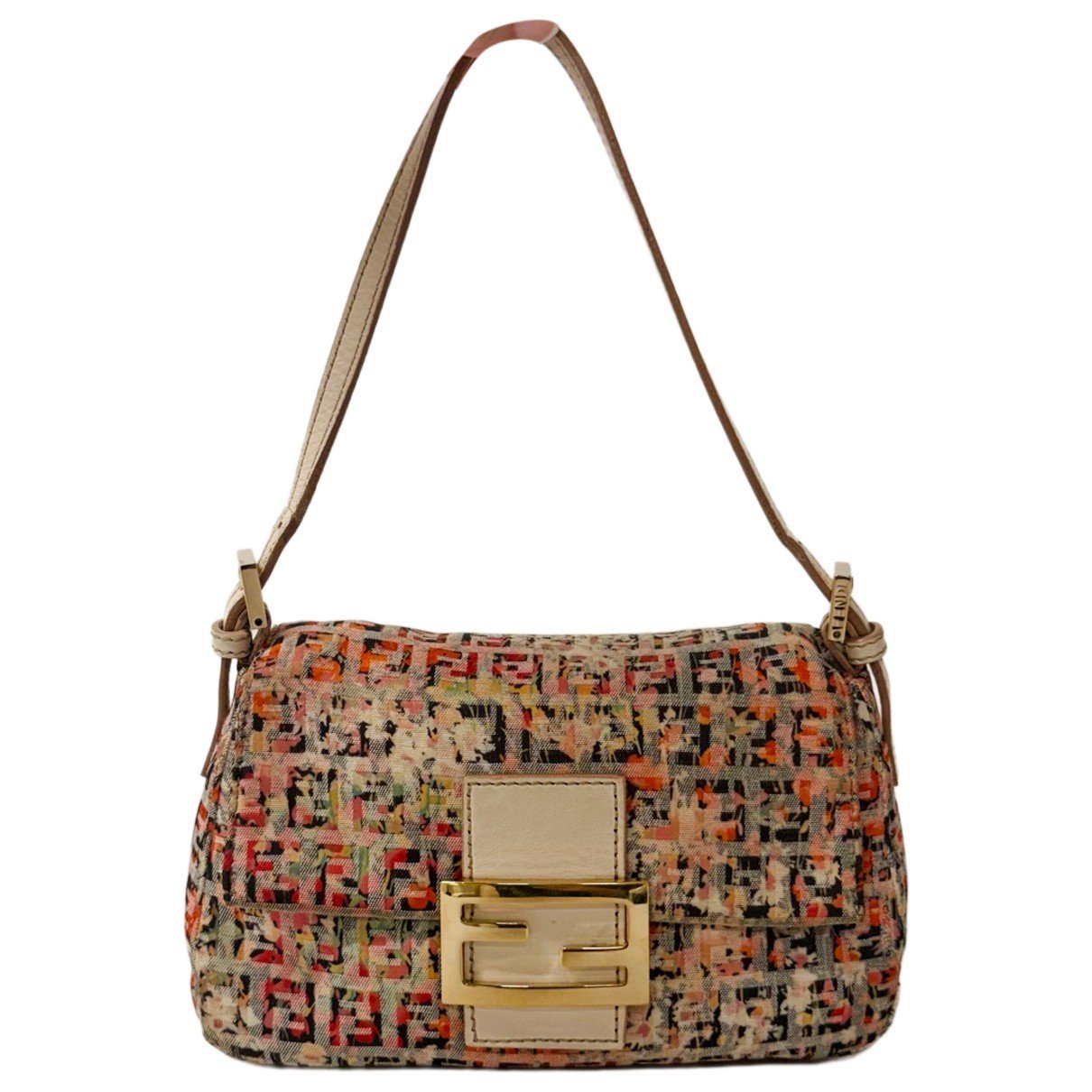 Baguette leather handbag
