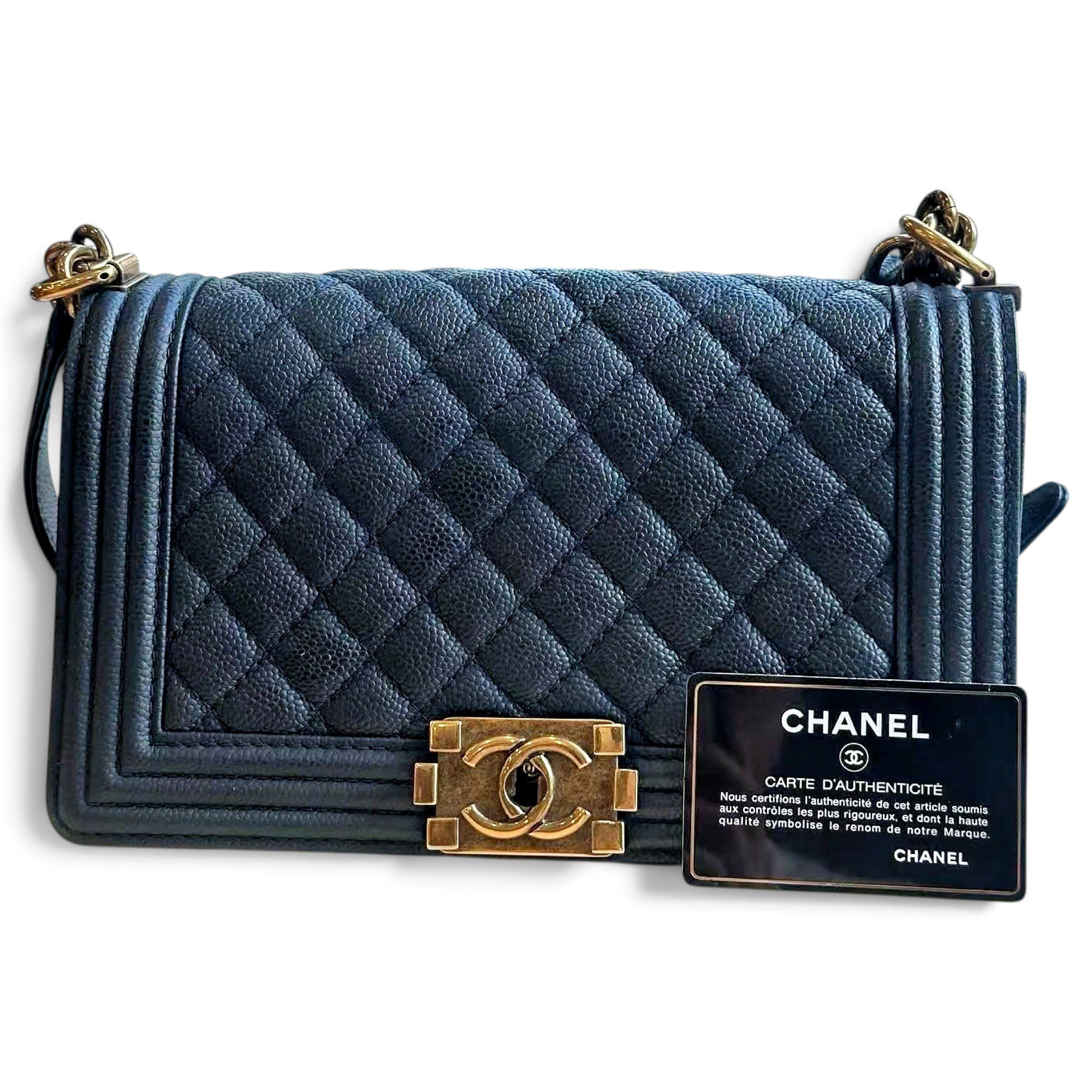 Boy leather handbag
