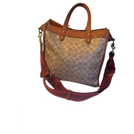 Leather tote