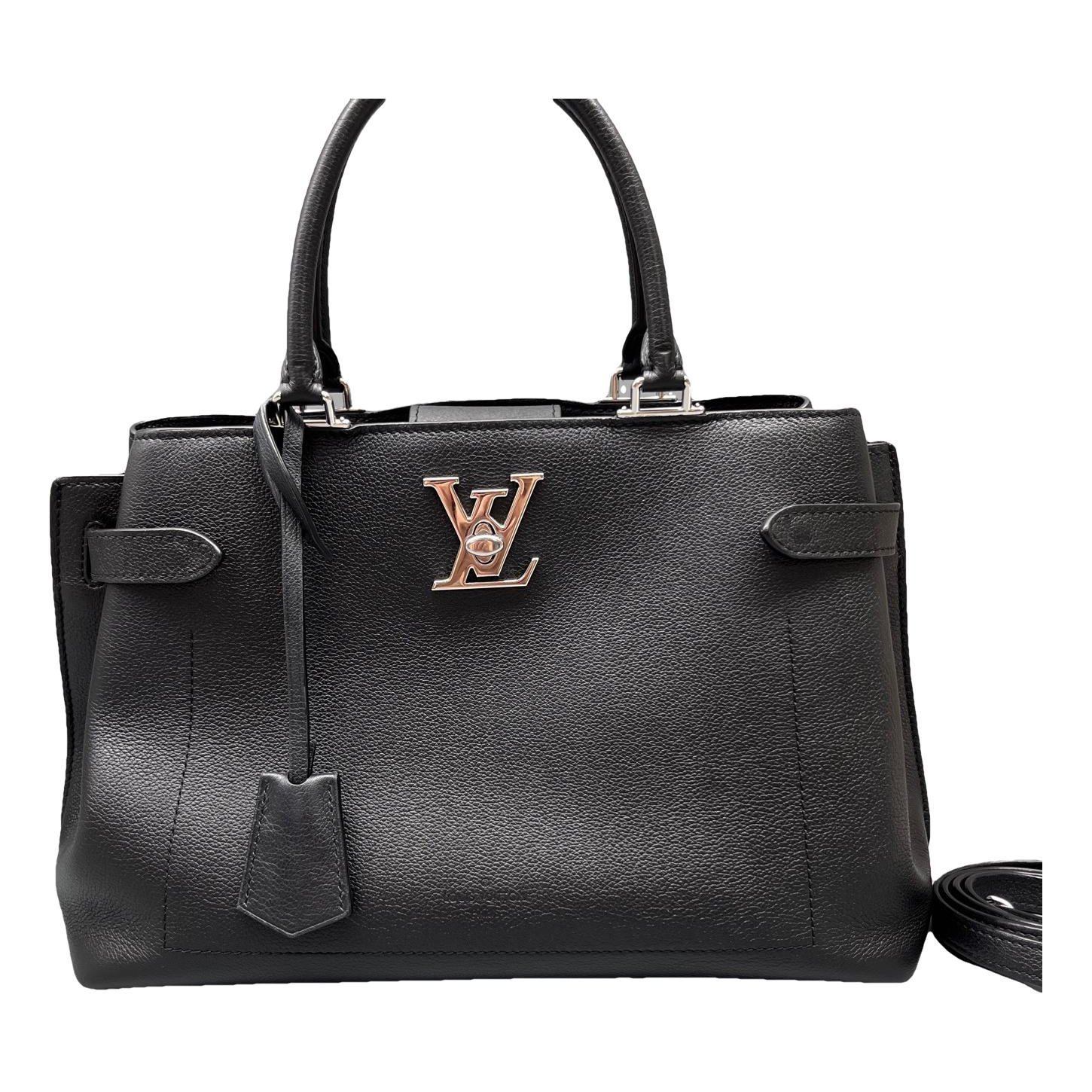 Lockme leather handbag