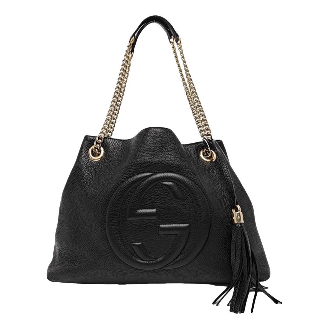 Soho leather tote