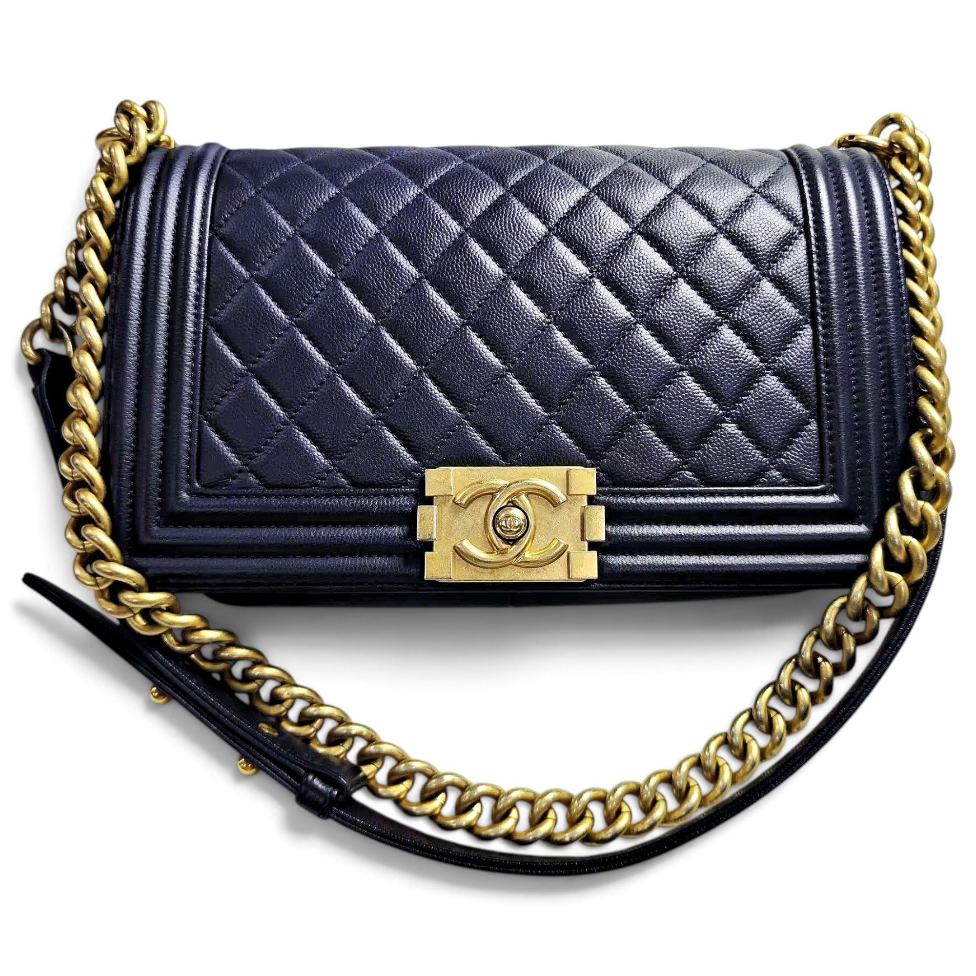 Boy leather handbag