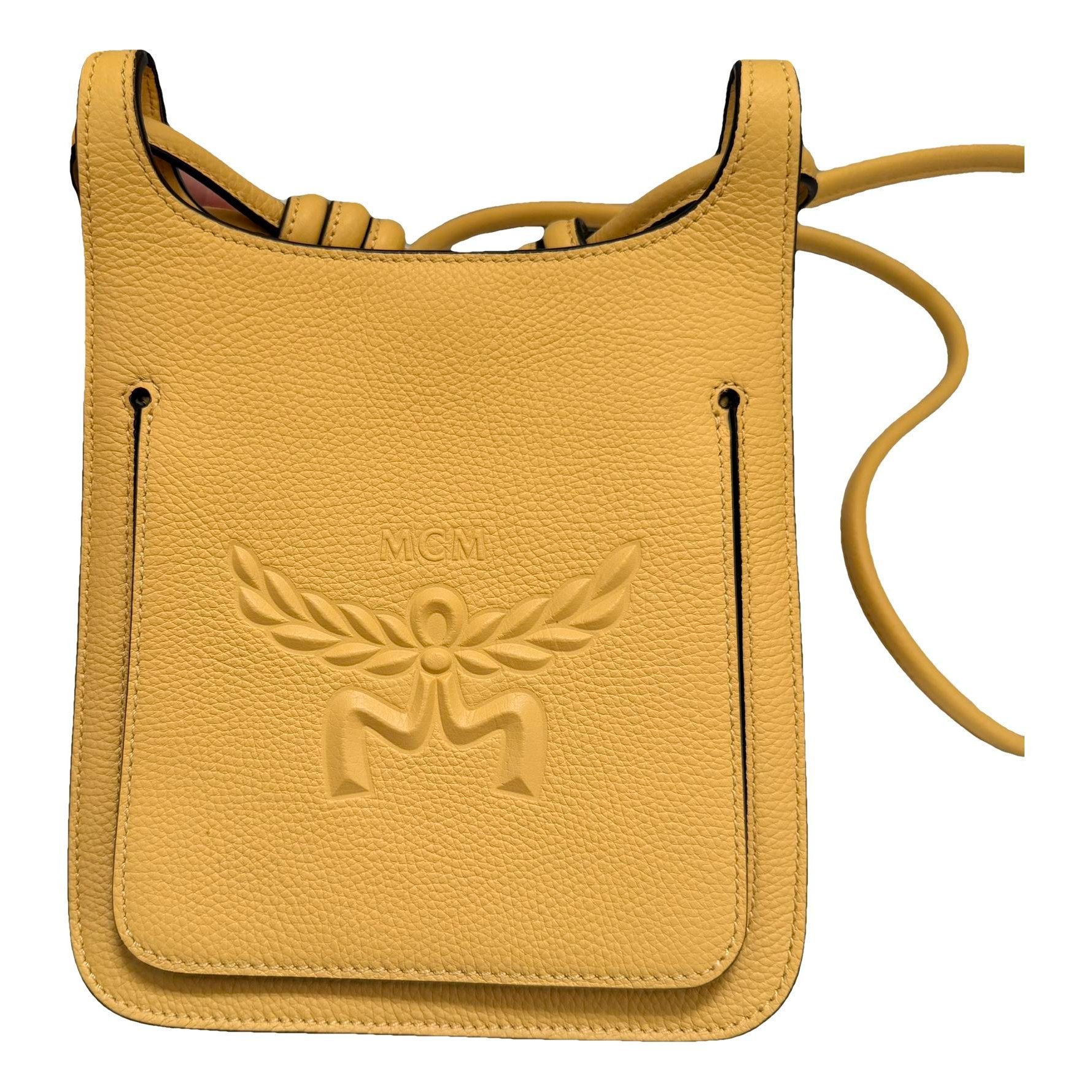Leather crossbody bag