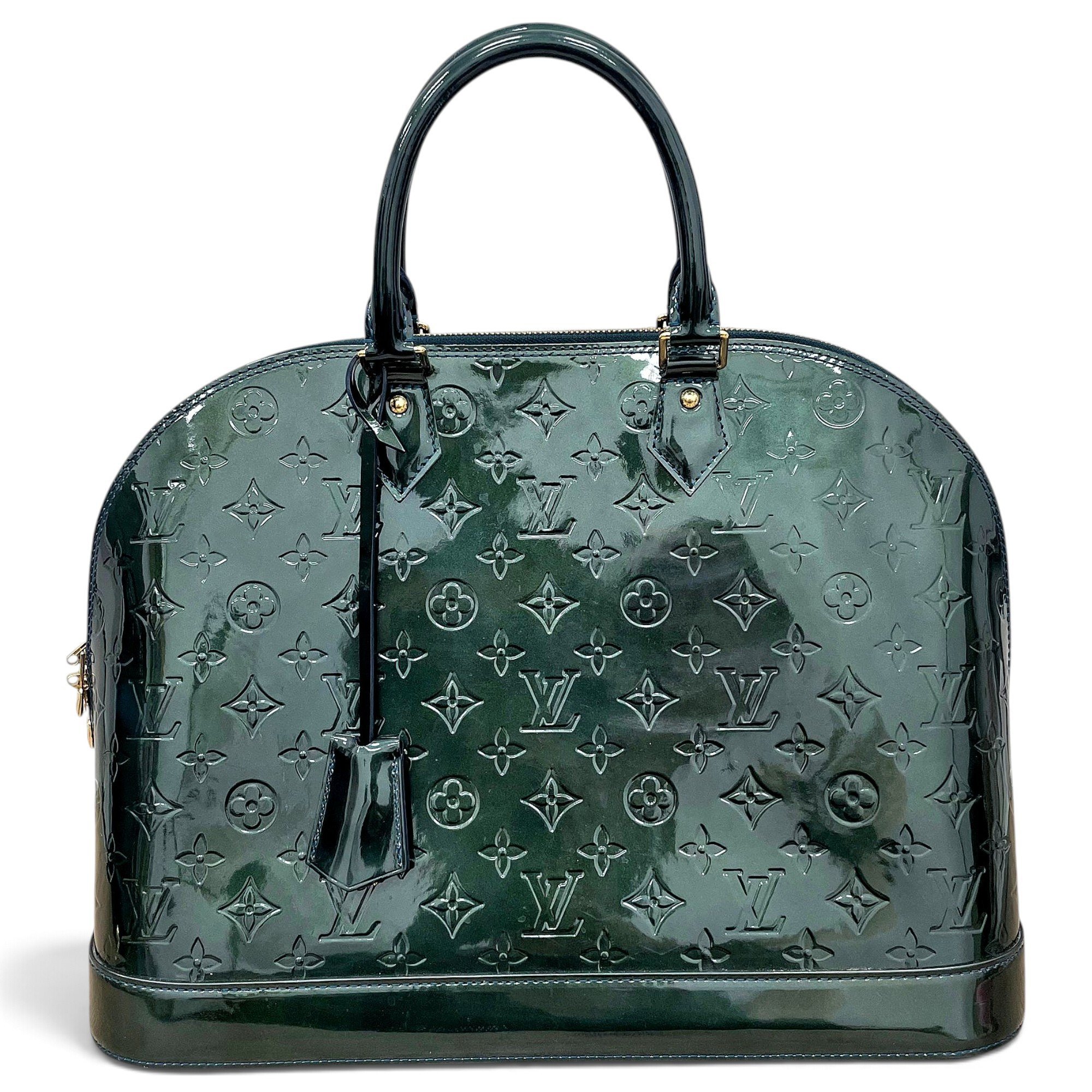 Alma patent leather handbag