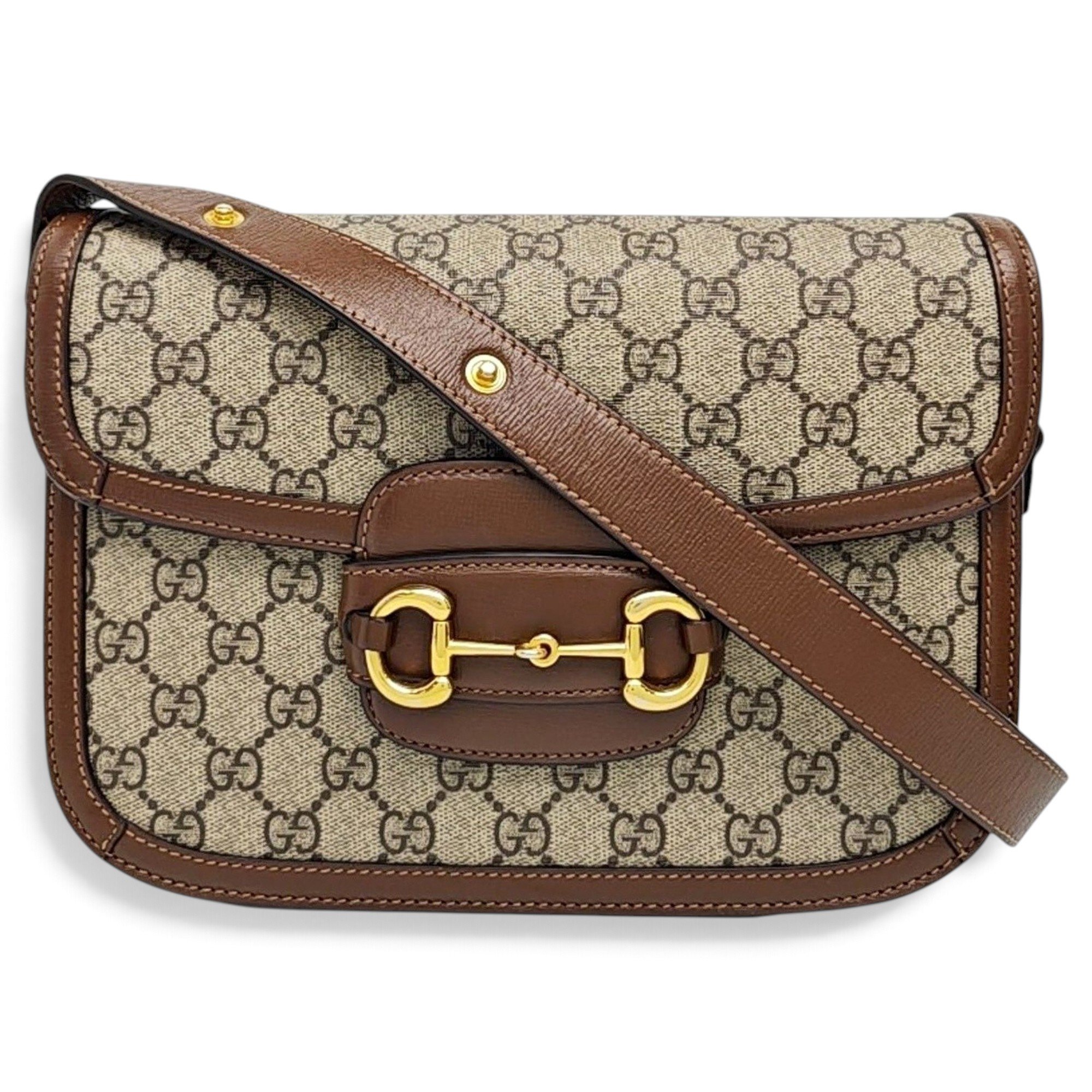 Handle Horsebit 1955 leather handbag