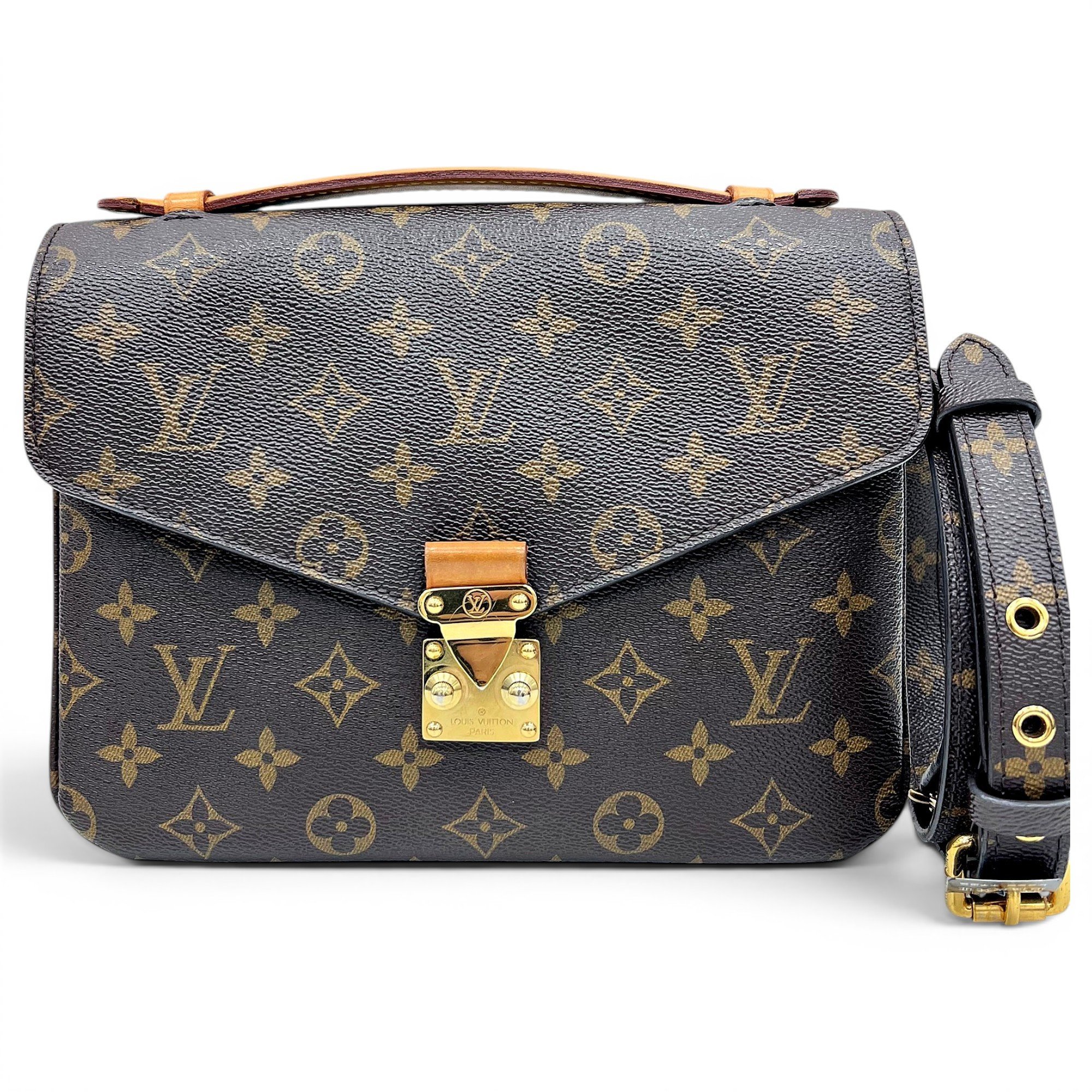 Metis leather crossbody bag