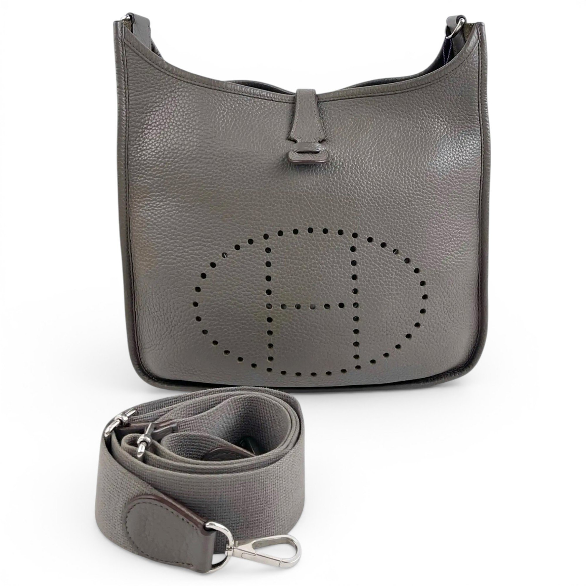 Evelyne leather handbag