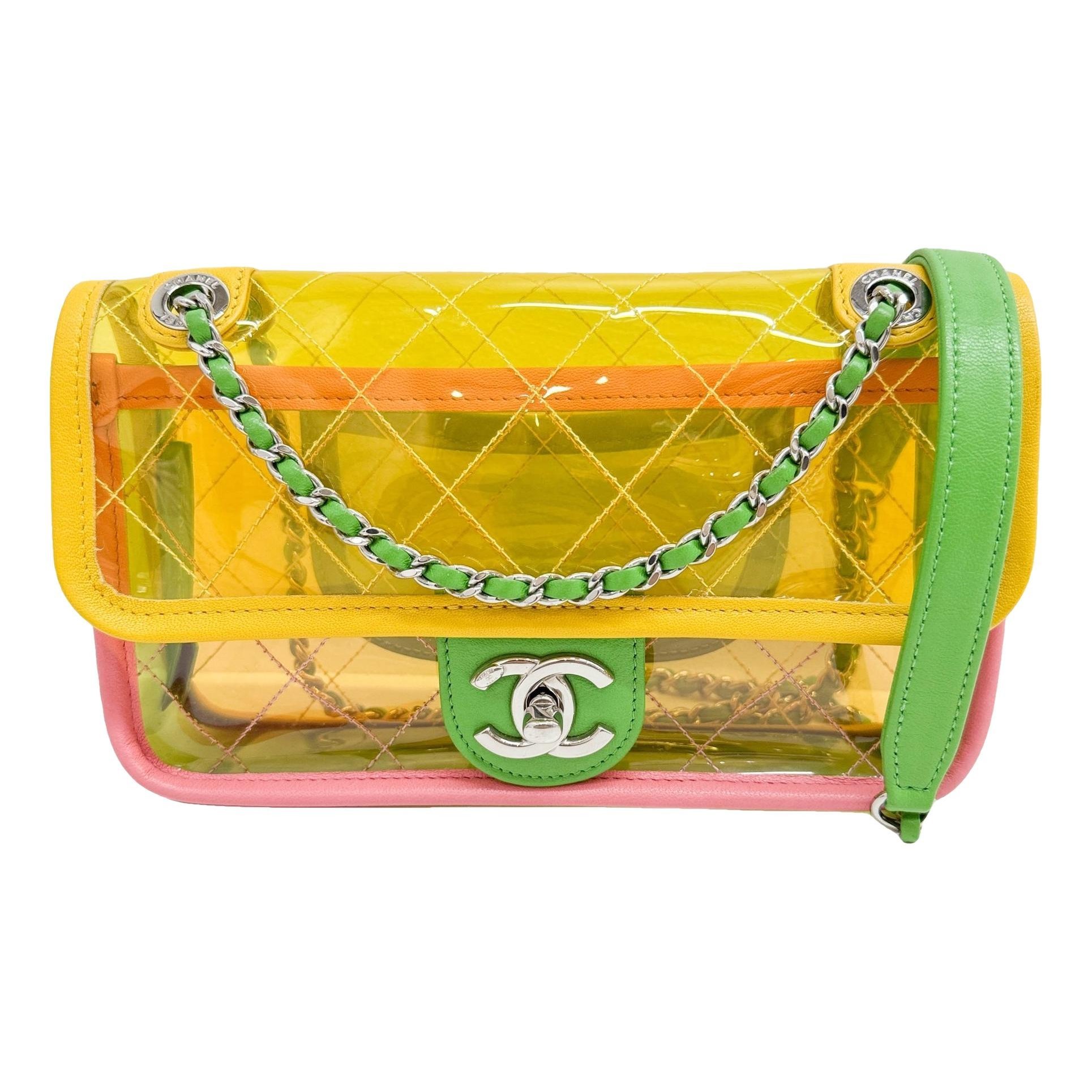 Vinyl handbag