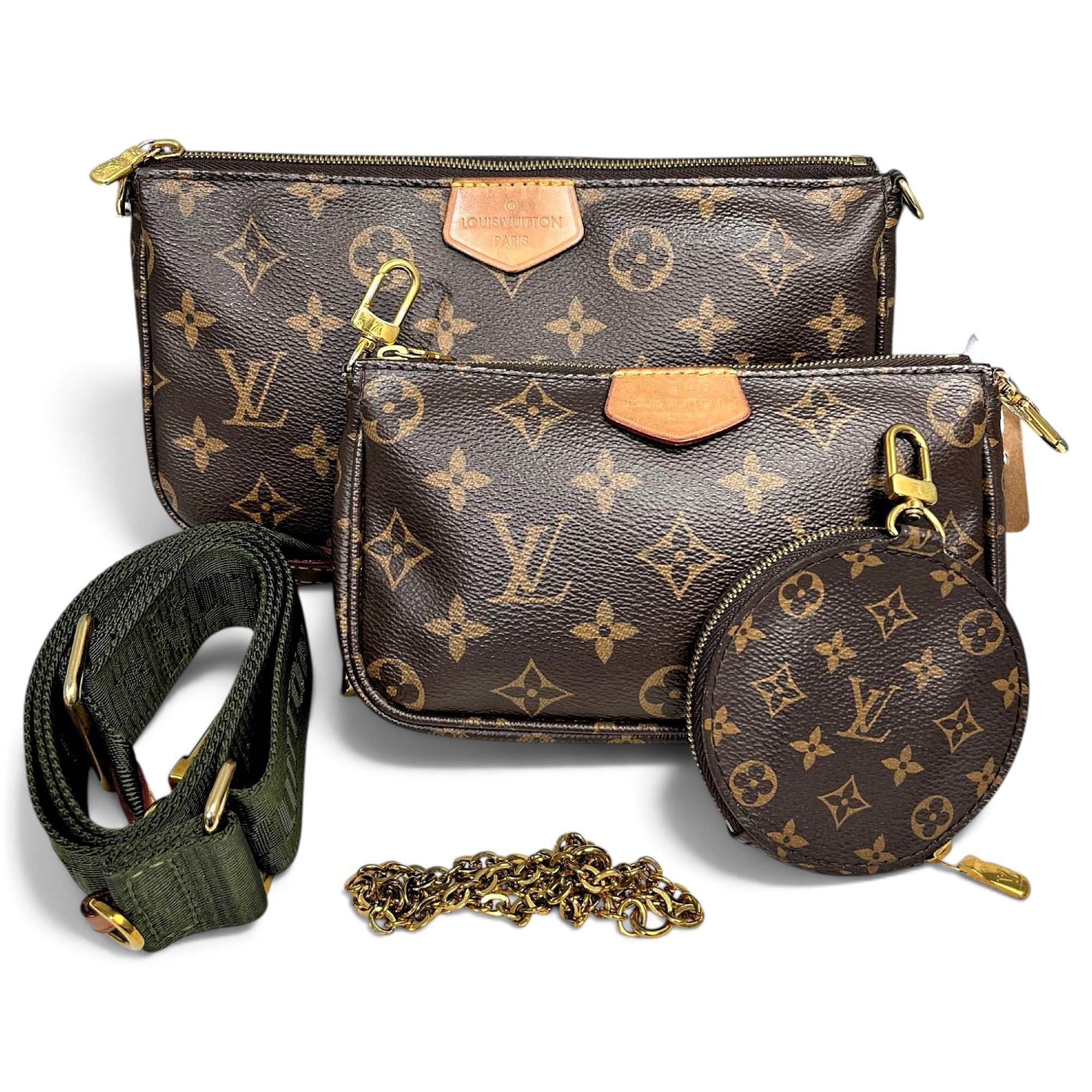 Multi Pochette Accessoires leather crossbody bag
