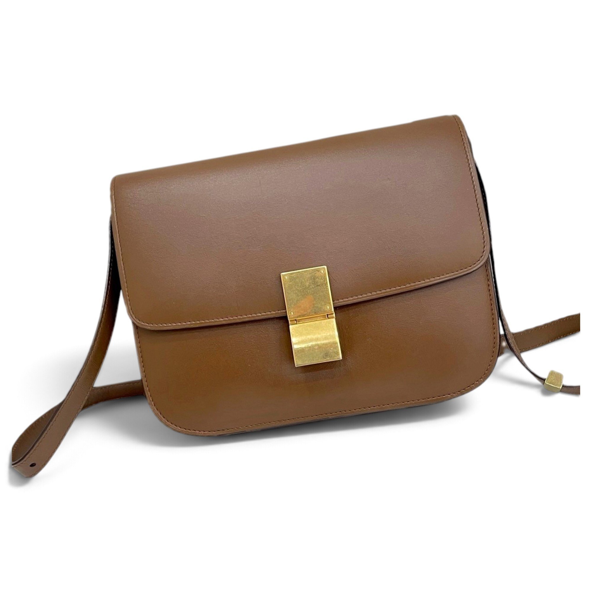 Classic leather handbag