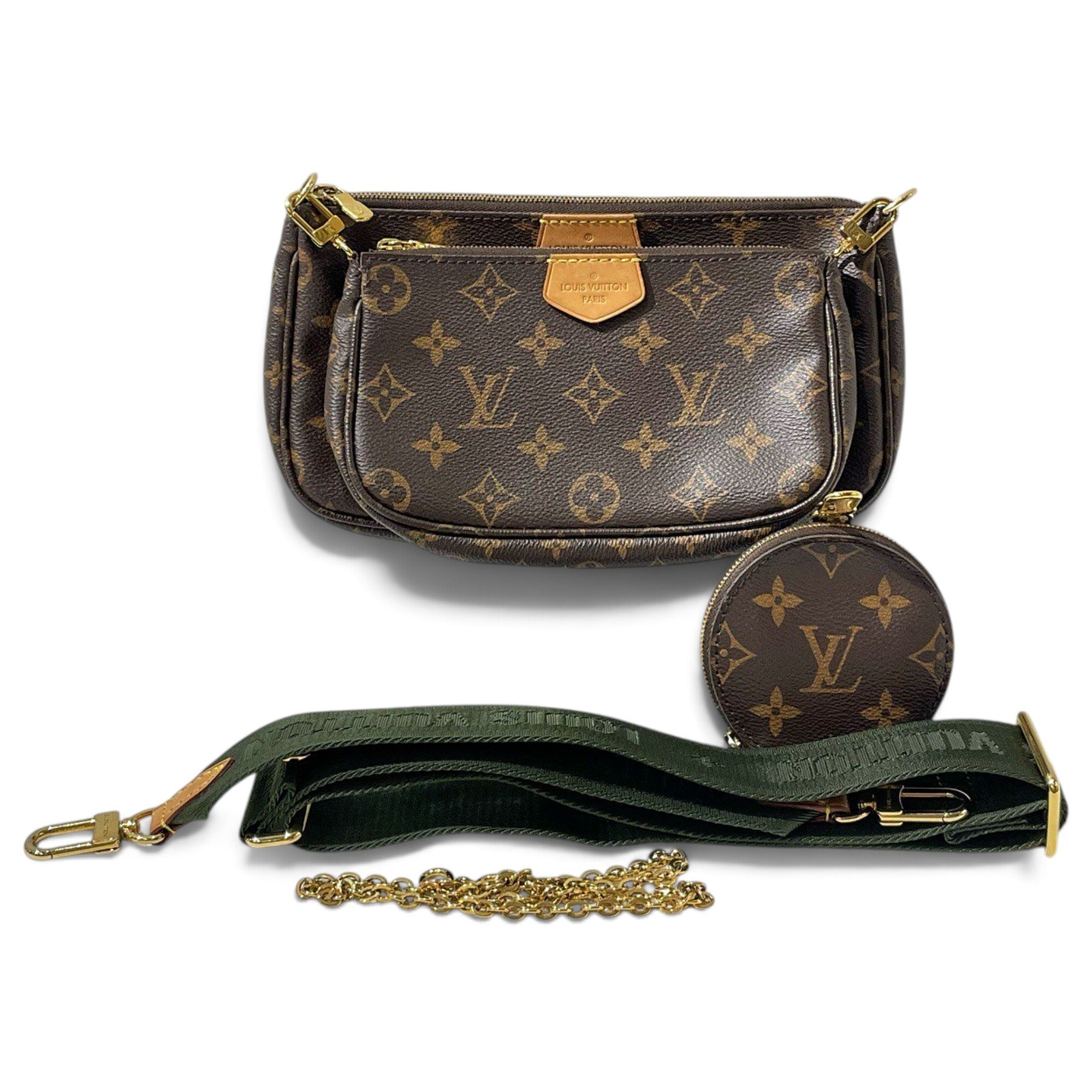 Multi Pochette Accessoires leather handbag