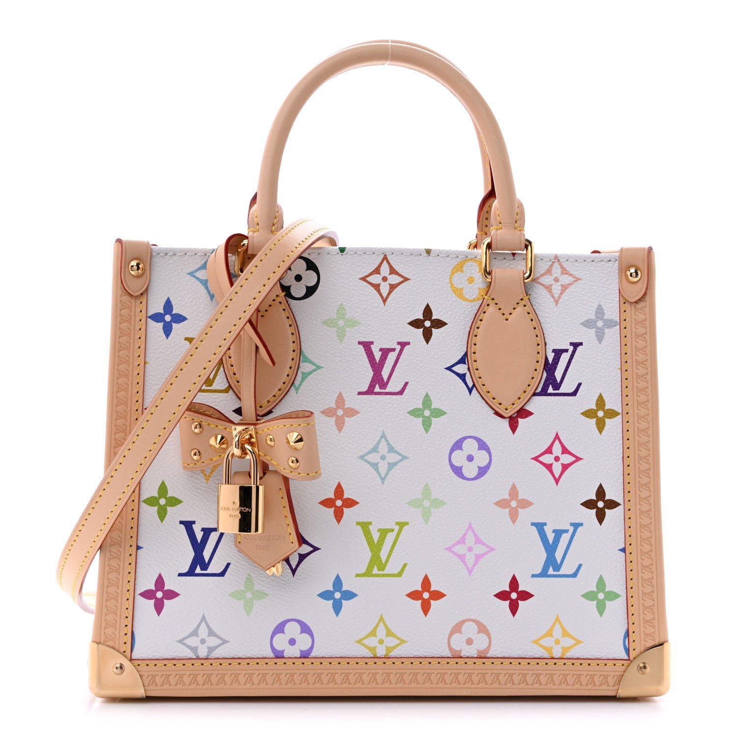 Louis Vuitton LV X TM Monogram Multicolor Onthego PM White