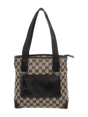 GG Canvas Monogram Canvas Tote Medium