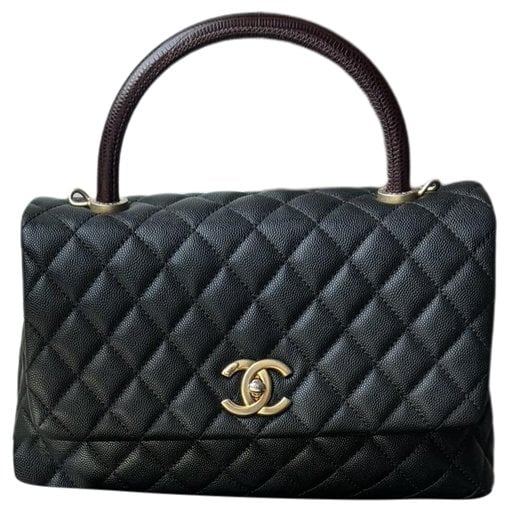 Coco Handle leather handbag