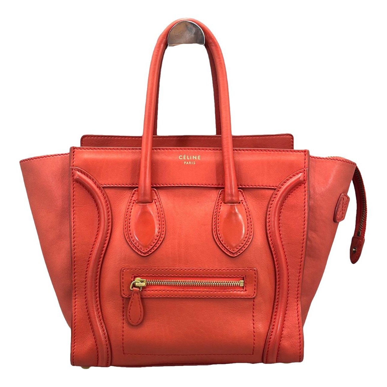 Luggage leather handbag