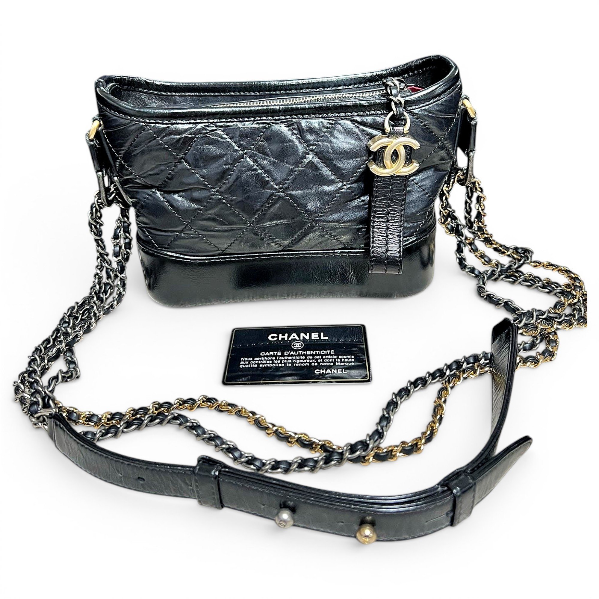 Gabrielle leather crossbody bag