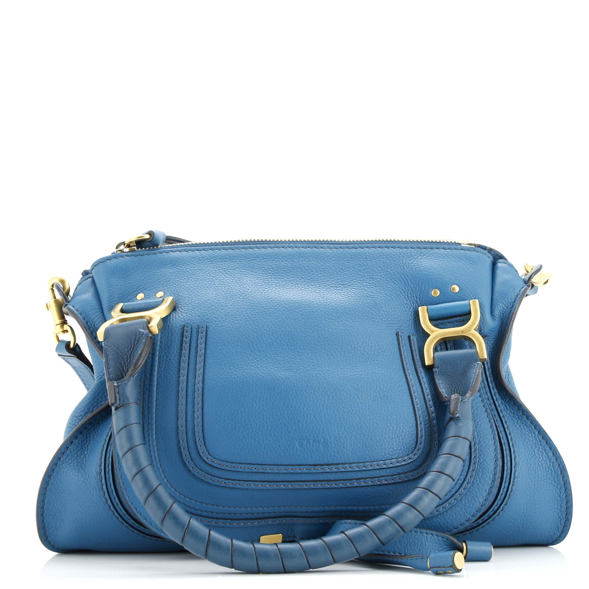 Chloe Marcie Satchel Leather Medium