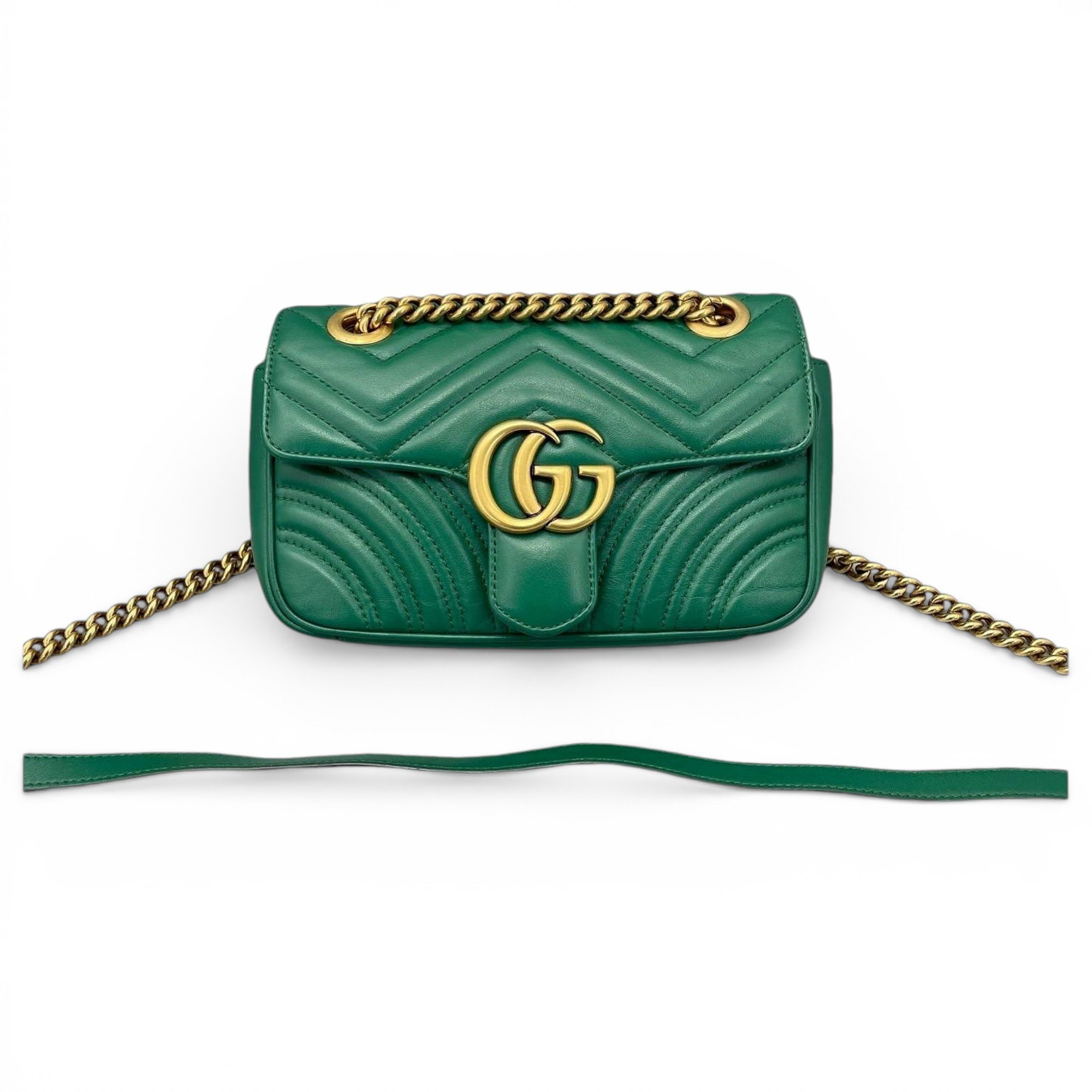 GG Marmont Flap leather handbag