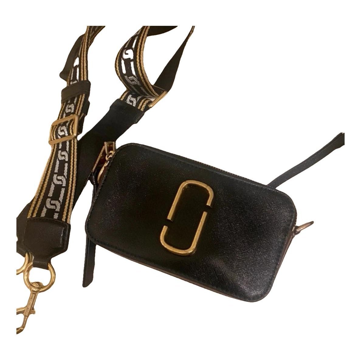 Marc Jacobs Snapshot leather clutch bag
