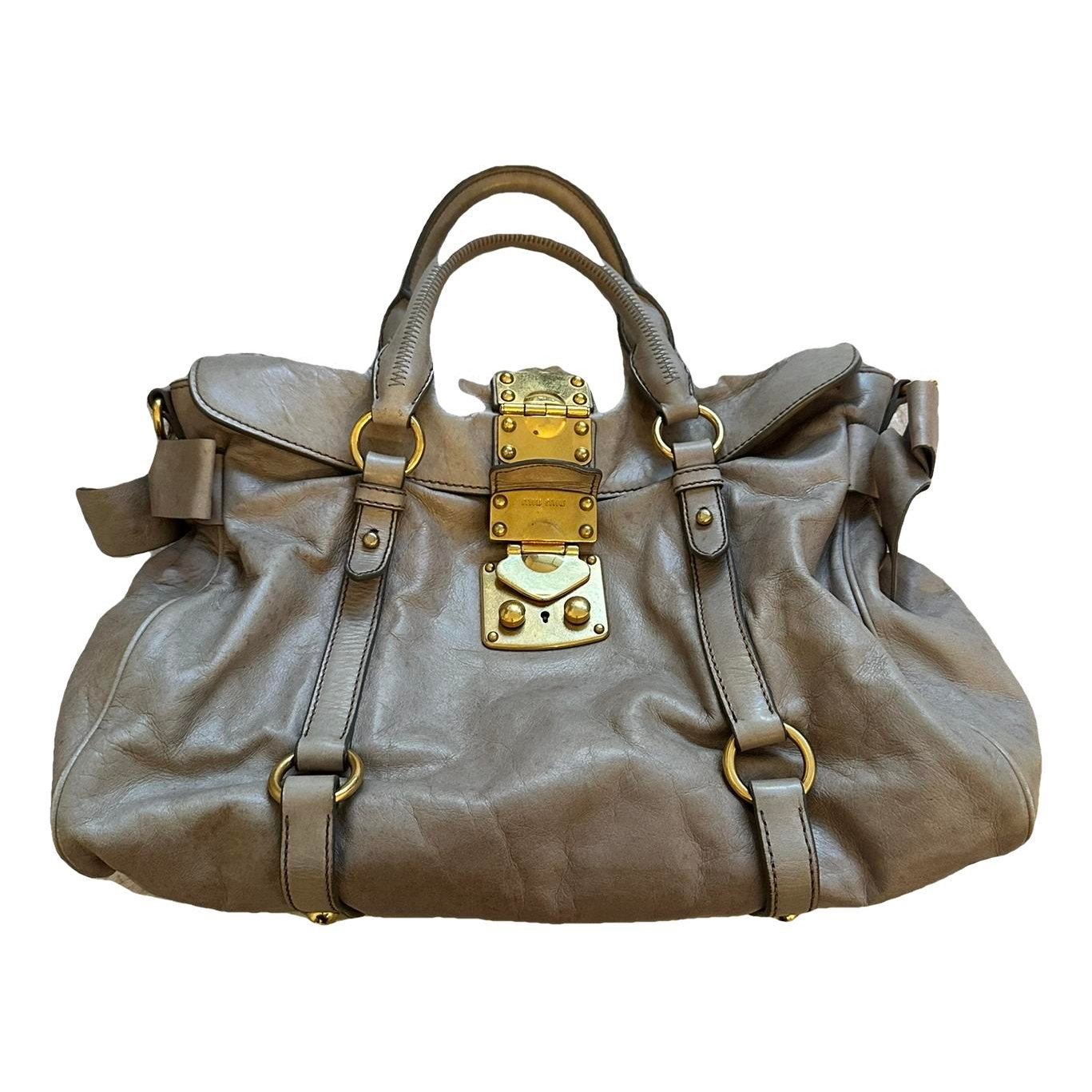Miu Miu Bow bag leather handbag