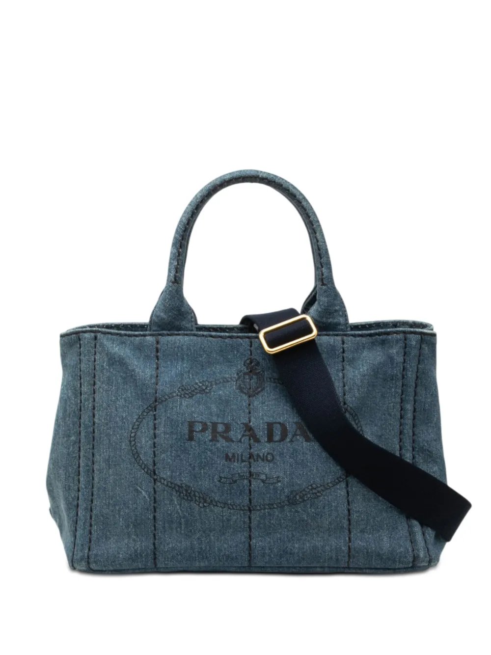 2013-2026 Small Denim Canapa Logo satchel