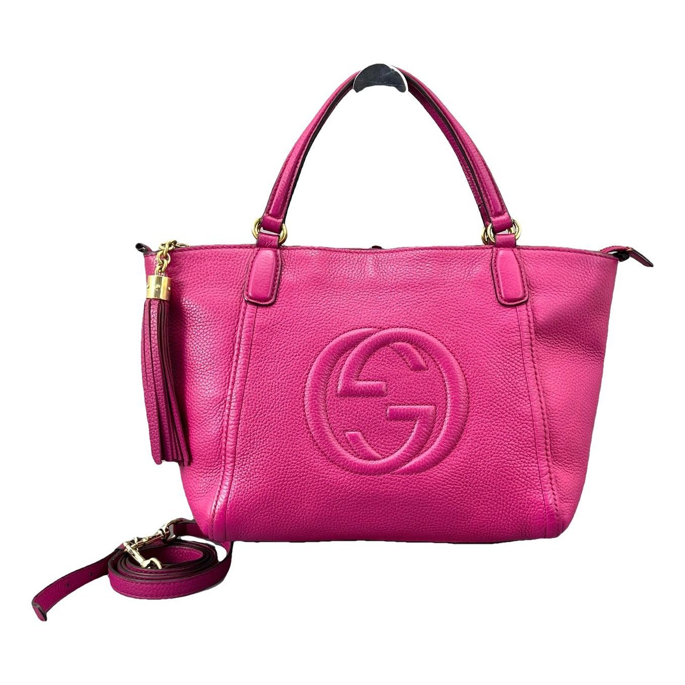 Leather handbag