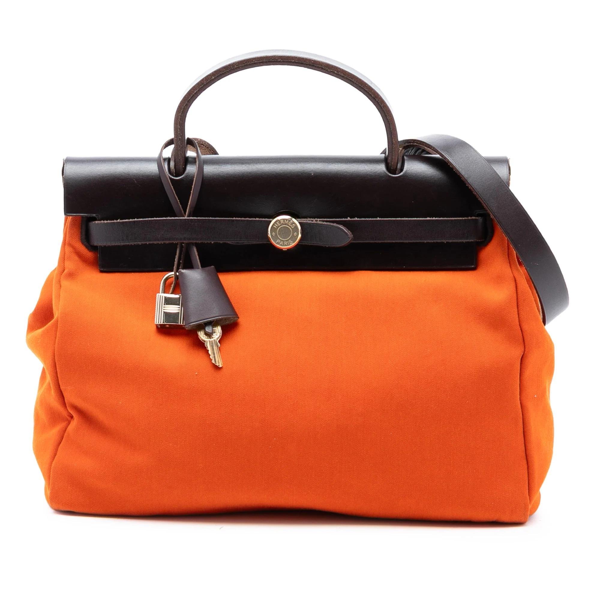 Herbag leather satchel
