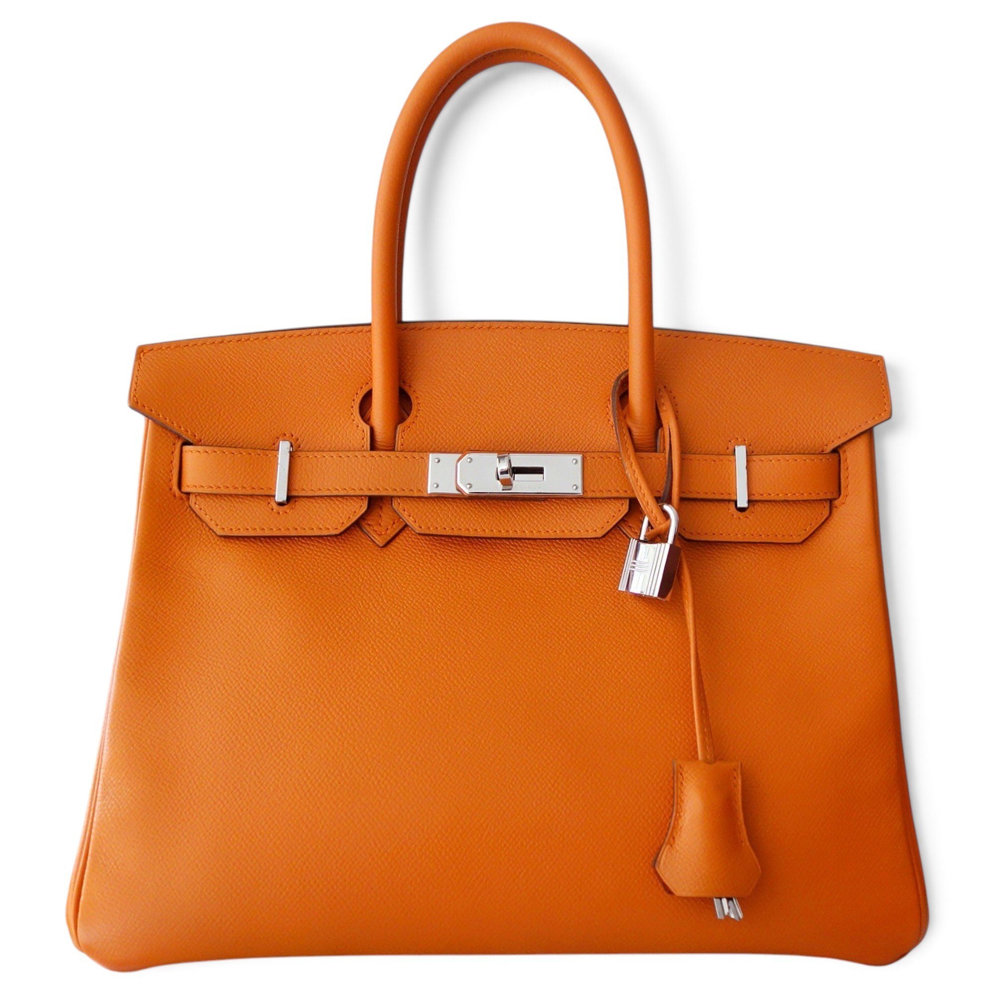 Birkin 30 leather handbag