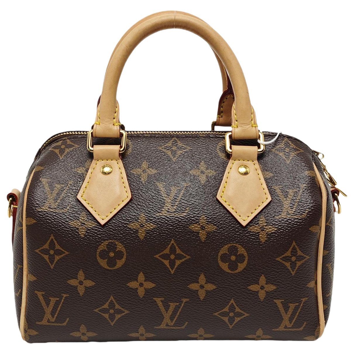 Nano Speedy / Mini HL leather handbag