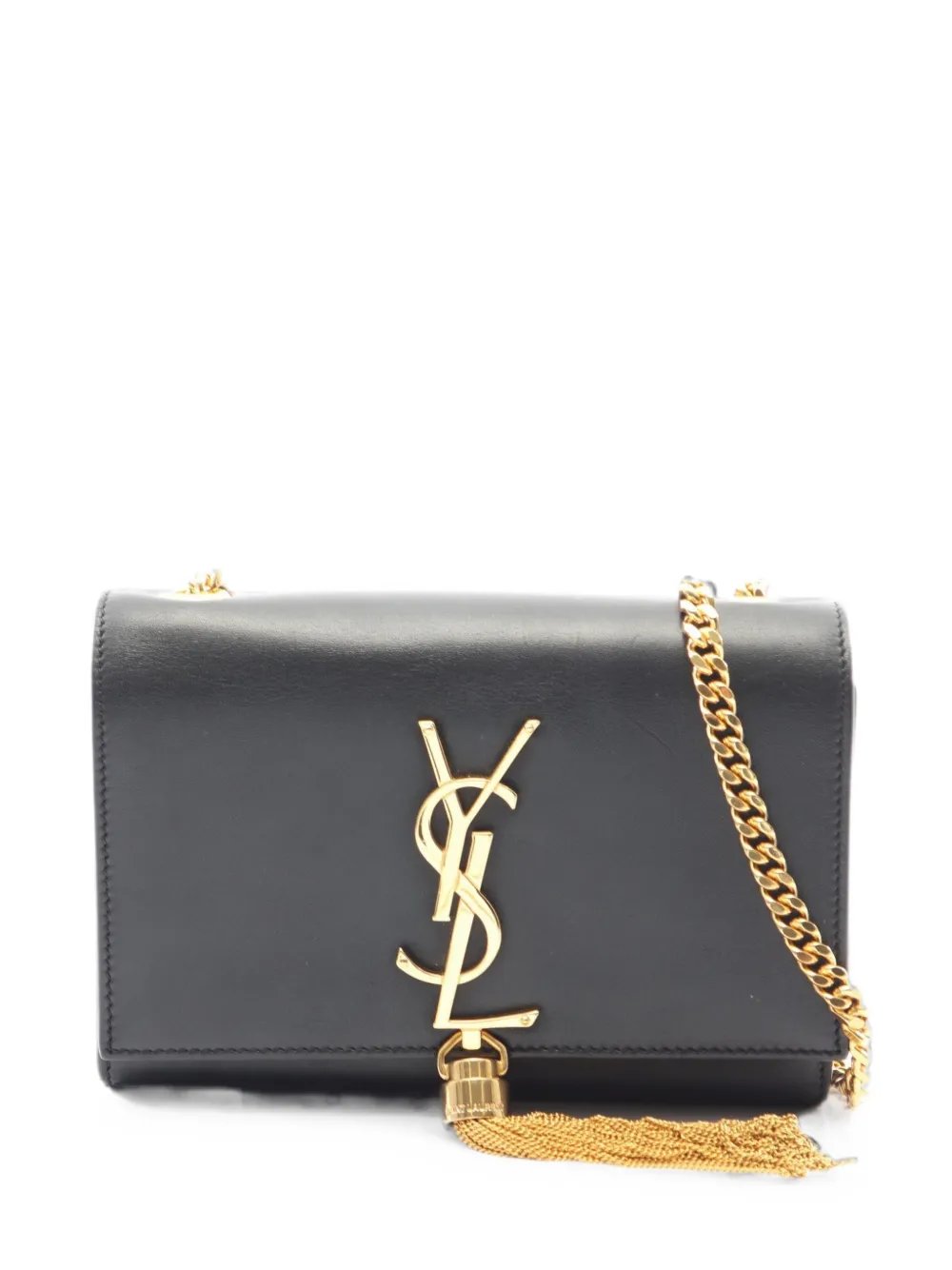 Saint Laurent 2010s Kate chain-strap tassel-detail leather shoulder bag