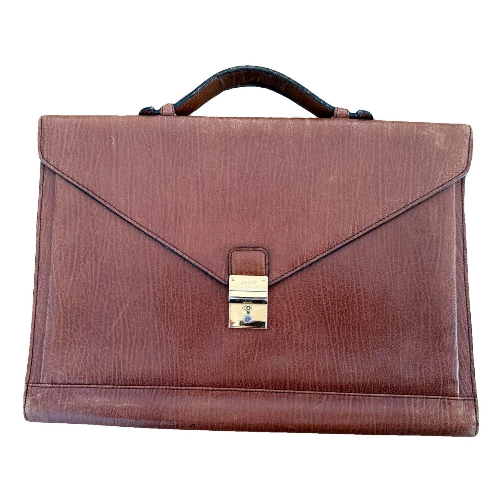 Leather satchel