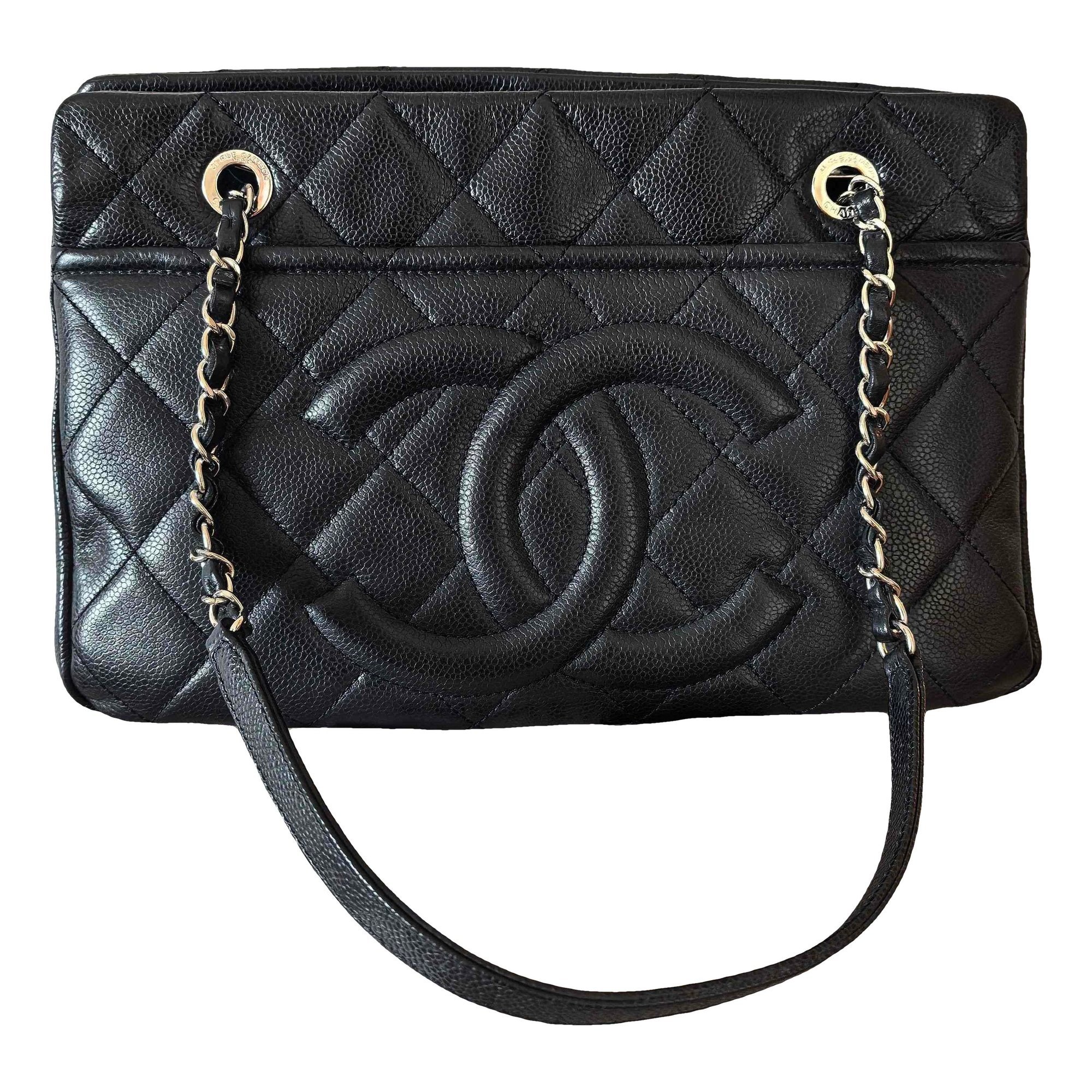 Leather tote