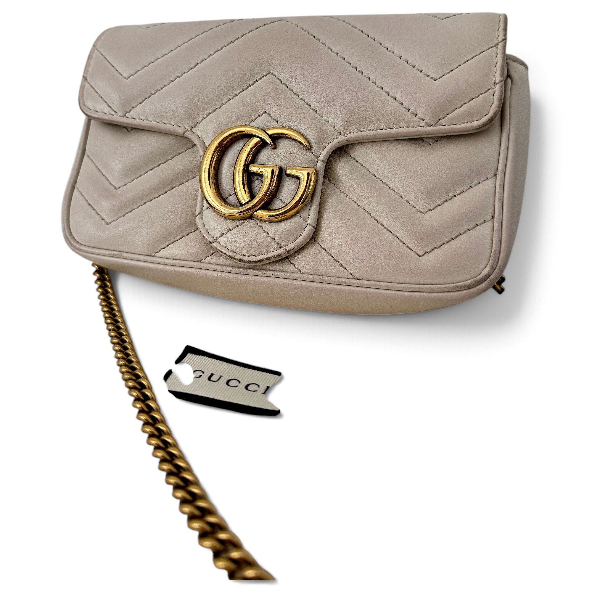 GG Marmont Flap leather crossbody bag