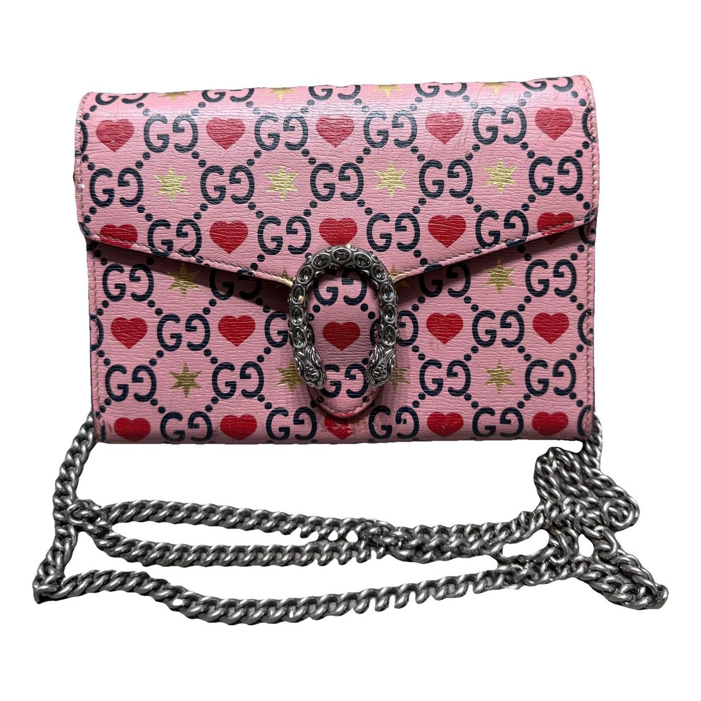 Dionysus Chain Wallet leather handbag