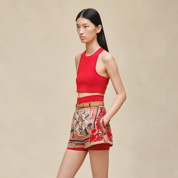 Rouge Amazone Sleeveless Top