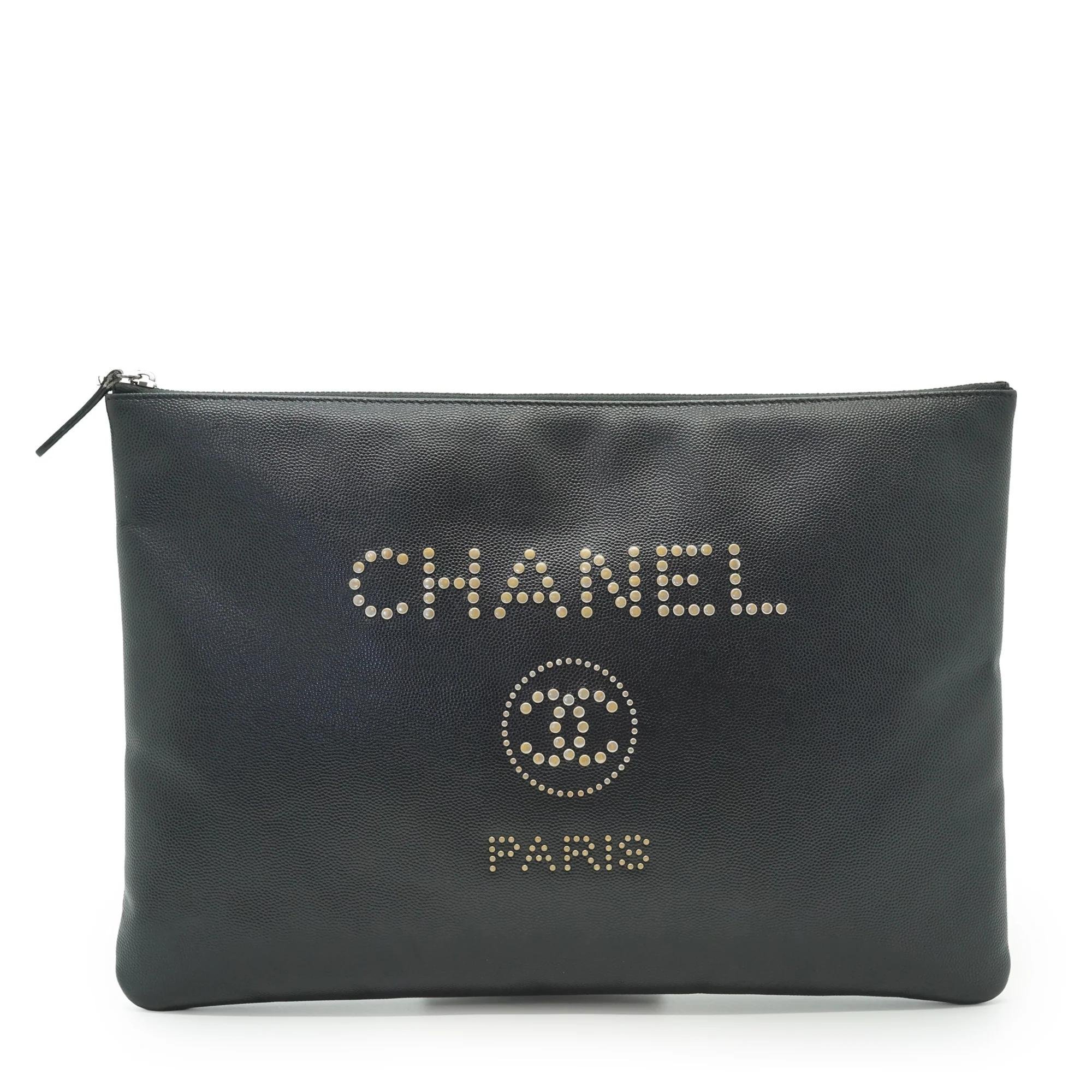 Deauville leather handbag