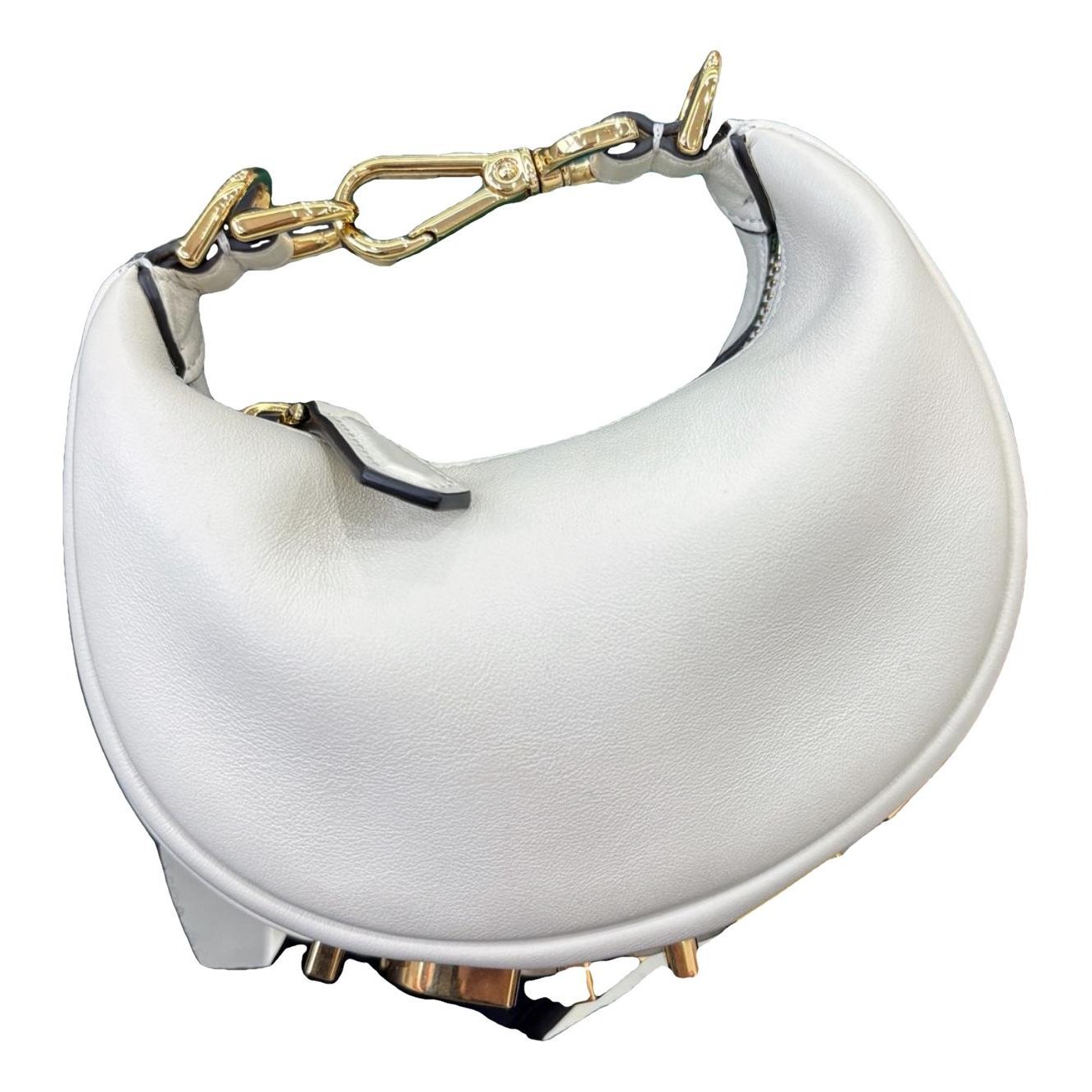 Fendigraphy leather handbag