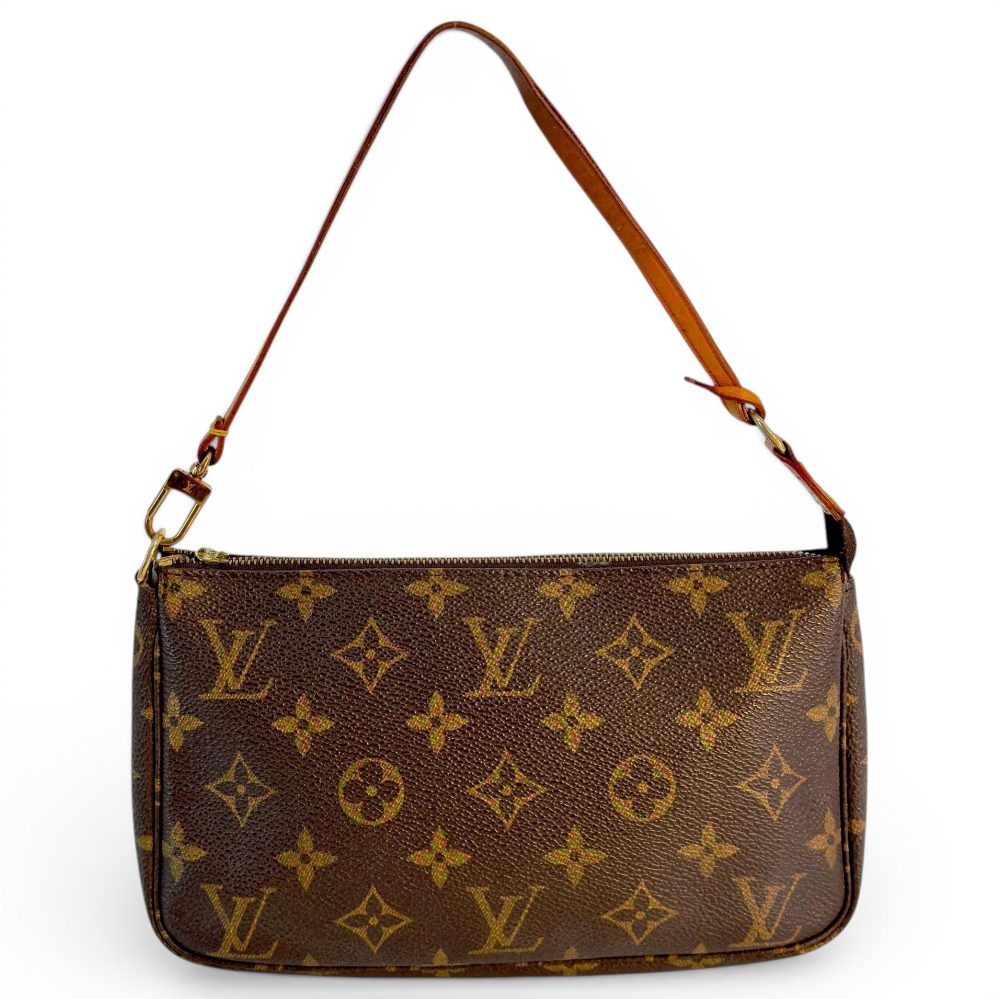 Pochette Accessoire leather handbag
