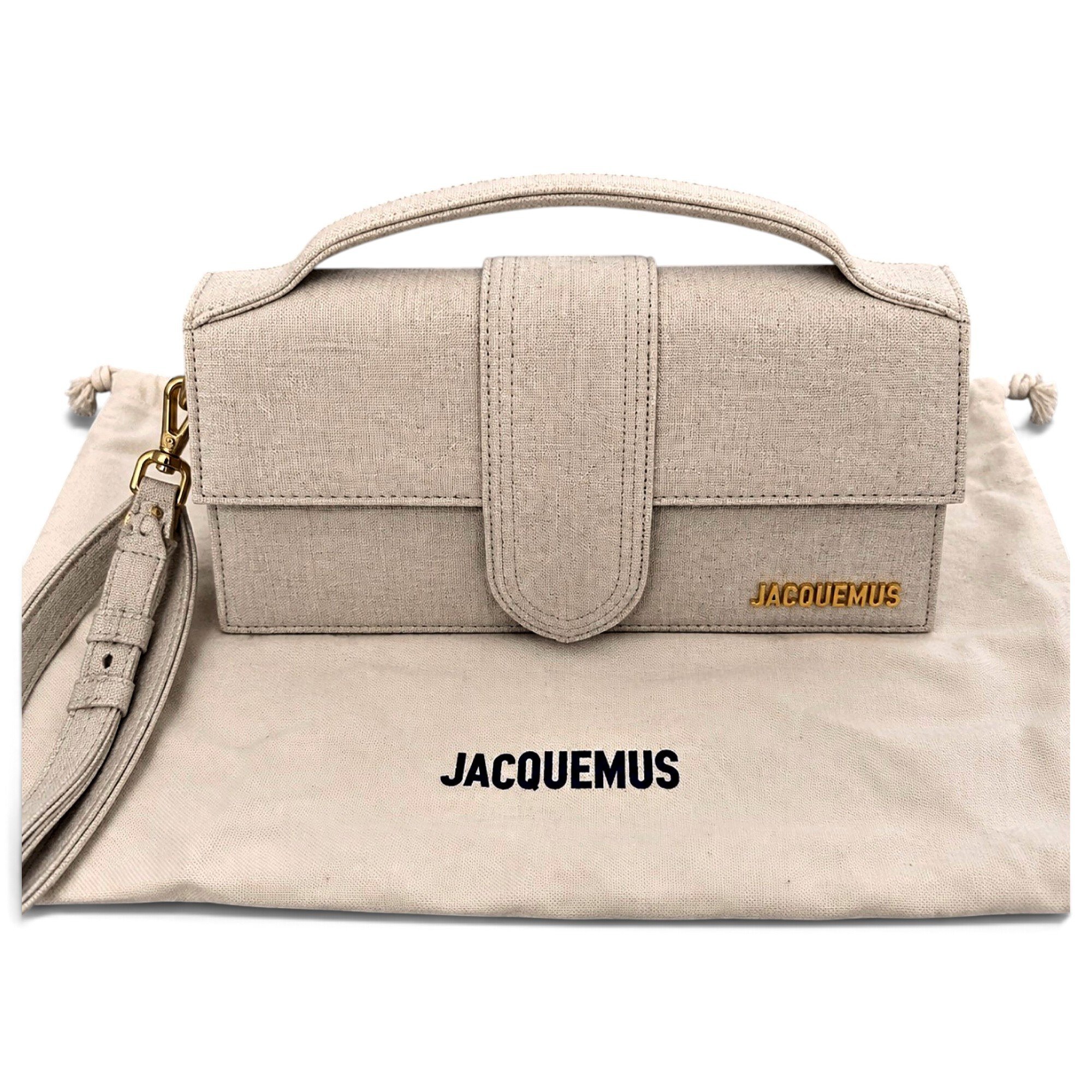 Le Grand Bambino linen handbag