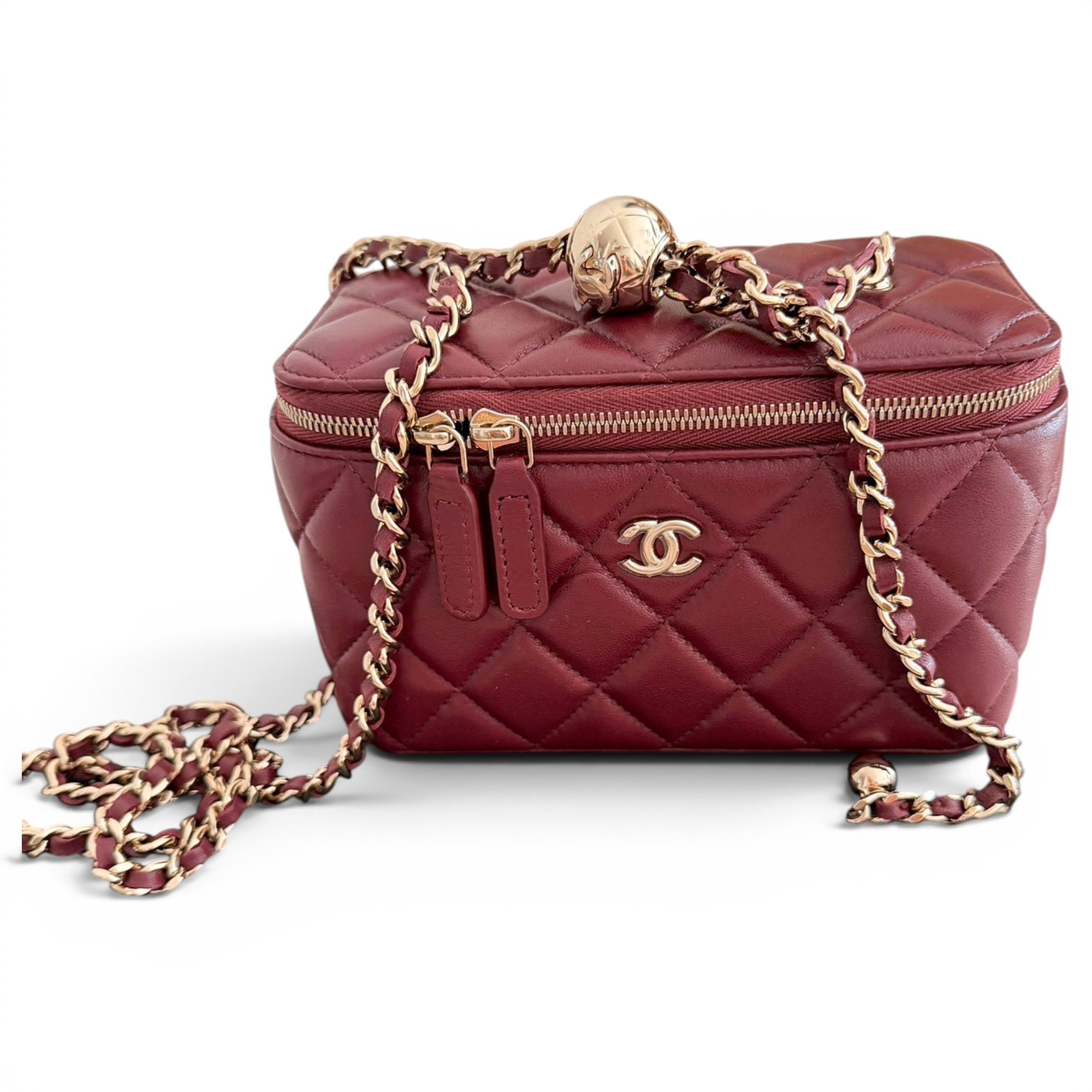 Bowling Bag leather mini bag