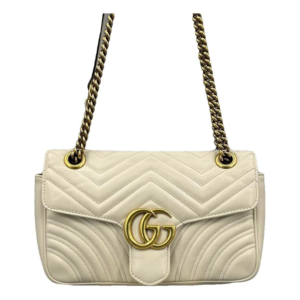 GG Marmont Flap leather crossbody bag